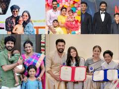 Happy Children's day : சினிமா பிரபலங்களும் அவர்களது  குட்டீஸ்களும்!