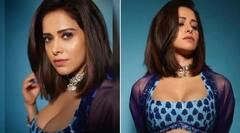 Nushrratt Bharuccha: ਨੁਸਰਤ ਭਰੂਚਾ ਨੇ ਨੀਲੇ ਲਹਿੰਗੇ ਵਿੱਚ ਦਿਖਾਇਆ ਆਪਣੇ ਹੁਸਨ ਦਾ ਜਲਵਾ, ਡੀਪ ਨੇਕ ਬਲਾਊਜ਼ ਵਿੱਚ ਲਗੀ ਹੌਟ