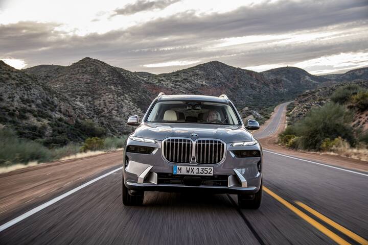 BMW X7: The new X7 luxury SUV will also make its debut in the Indian market soon with an aggressive new face and loads of new technologies along with added features. The engines would have a 48V mild-hybrid system and will represent the most expensive BMW SUV but also much more affordable than rivals. Image Source: Somnath Chatterjee
