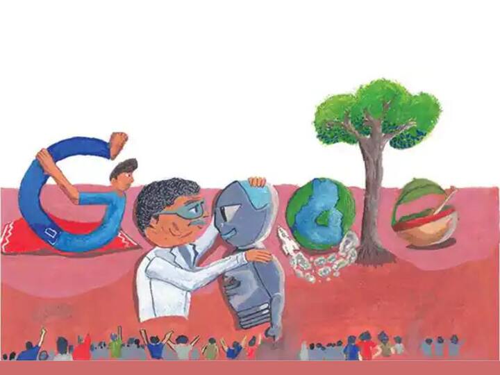 Doodle for Google 2022 competition-Shlok from Kolkata was the winner Doodle for Google 2022: गुगलची 'डूडल' स्पर्धा, कोलकाताचा श्लोक ठरला विजेता