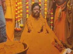 50 కిలోల కారం పొడితో స్వామికి అభిషేకం-  ద్వారకాతిరుమలలో ఘటన !