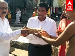 Mauritius President : அத்தி வரதரை தரிசித்த மொரிஷியஸ் ஜனாதிபதி! SPECIAL இட்லி பிரசாதம்!