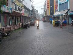 திருவாரூர் மாவட்டத்தில் மீண்டும் கனமழை.. சாகுபடியில் ஈடுபட்டுள்ள விவசாயிகள் வேதனை..