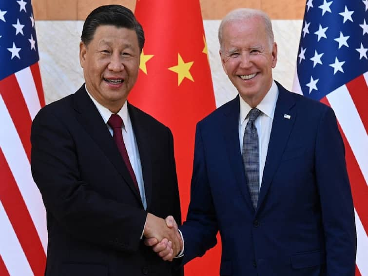 Joe Biden Xi Jinping Shake Hands High-Stakes Bali G20 Summit Indonesia In-Depth Exchange Of Views Leaders economic security tensions