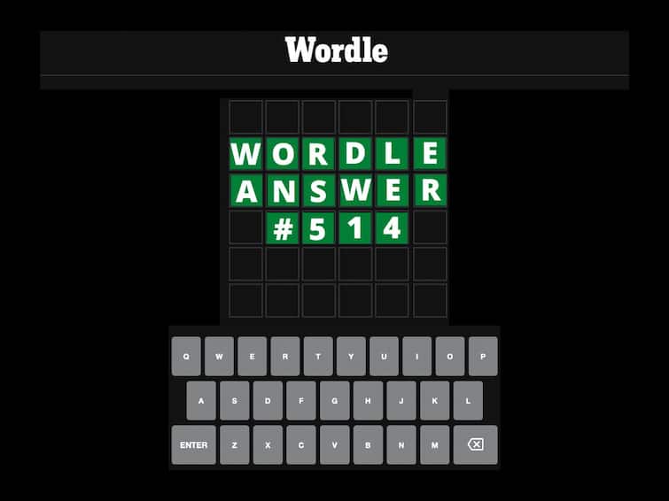 Wordle 514 Answer Today November 15 Wordle Solution Puzzle Hints