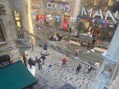 ઈસ્તાંબુલના ભીડવાળા વિસ્તાર અચાનક થયો વિસ્ફોટ, ચારેબાજુ તબાહીનો માહોલ, જુઓ તસવીરો