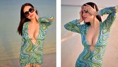 Photos: ટુંકા ડ્રેસમાં ભોજપુરી સ્ટાર Neha Malikએ આપ્યા આવા આવા સેક્સી પૉઝ, જુઓ....