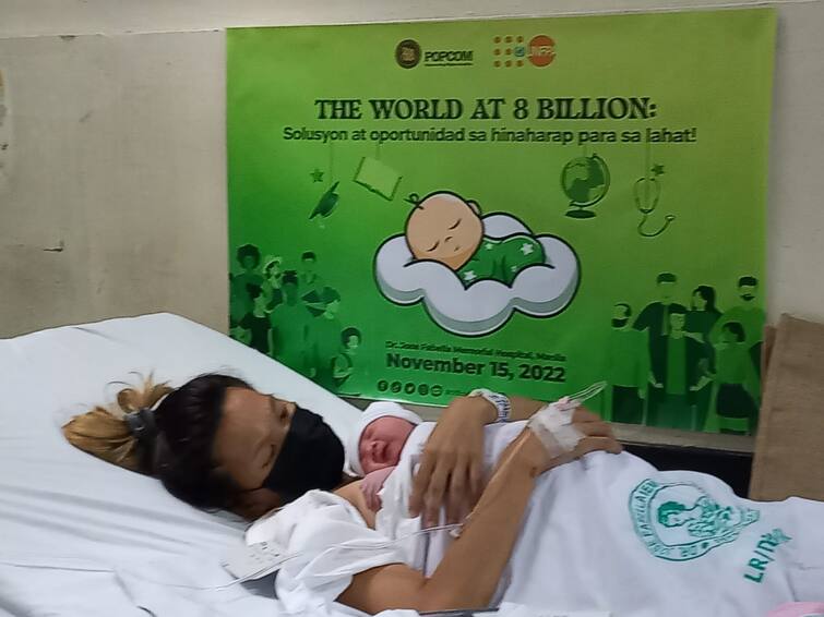 world population at 8 billion symbolic eight billionth baby born in manila 800Cr POPULATION: உலகின் 800 கோடி ஆவது குழந்தை  ஆணா?.. பெண்ணா?.. எங்கு பிறந்தது அந்த குழந்தை?
