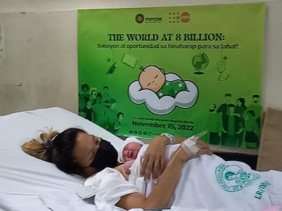 world population at 8 billion symbolic eight billionth baby born in manila 800Cr POPULATION: உலகின் 800 கோடி ஆவது குழந்தை ஆணா?.. பெண்ணா?.. எங்கு பிறந்தது அந்த குழந்தை?