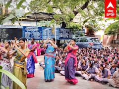 Children's Day Celebration : நடனமாடிய ஆசிரியர்கள்.. ரசித்துப் பார்த்த மாணவிகள்..