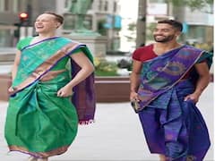 WATCH Male Friends Of Indian Groom Put On Saree, Wear Bindi To His Wedding  In Chicago