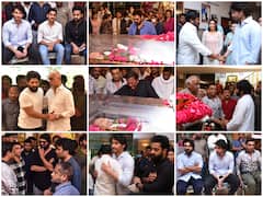 సూపర్ స్టార్ కృష్ణ భౌతికకాయానికి సినీ ప్రముఖుల నివాళి