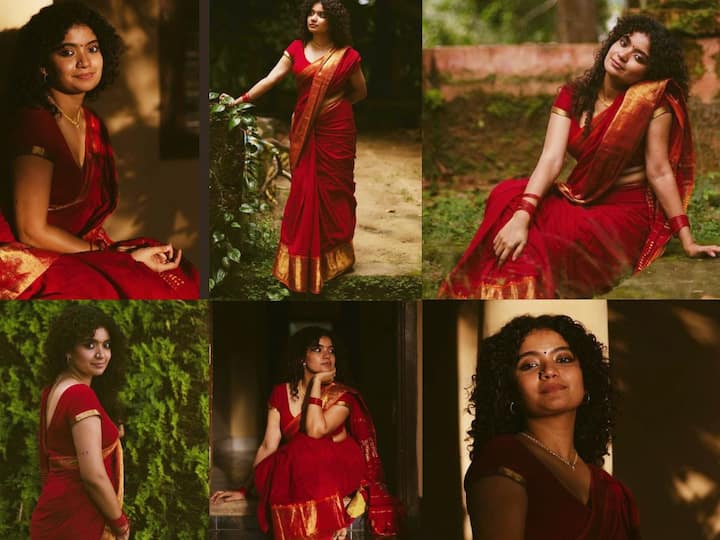 Anna ben saree photos: மலையாள நடிகை அன்னா பெனின் லேட்டஸ்ட் புகைப்படங்களை இங்கு காணலாம்