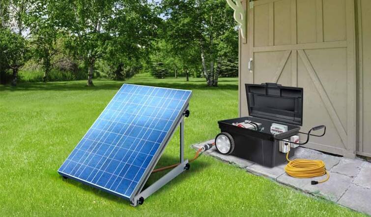 Solar Product: you can buy best price a amazing solar generator, how its created buzz in the market Solar Product: ખરીદો સસ્તાંમાં આ સોલાર જનરેટર, ટીવી, પંખાથી લઇને ઘરની તમામ વસ્તુઓ ચલાવવા નહીં પડે લાઇટની જરૂર
