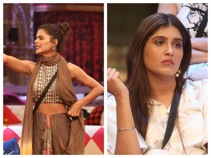 Priyanka Chahar Choudhary and Nimrit Kaur Ahluwalia from ‘Bigg Boss 16’: Udaariyan’ fame Priyanka and ‘Choti Sardarrni’ fame Nimrit Kaur Ahluwalia have been rivals in ‘Bigg Boss 16’ since its premiere. Despite being strong contestants, the two never managed to settle their differences and reconcile. Recently, Nimrit Kaur Ahluwalia and Priyanka Chahar Choudhary fought over kitchen duties. Amidst the fight, Nimrit made a harsh remark, “I don’t need your help to get footage. Stop being so full of yourself. Itna self-obsessed mat raho.” To which Priyanka replied, “Main apni favourite hoon na.” Will their rivalry stay outlive ‘Bigg Boss 16’? Only time will tell. (Image: Twitter)