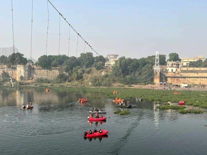 Morbi bridge collaps, 8 accused arrested in Morbi bridge accident applied for bai Morbi bridge collapse:મોરબી પુલ દુર્ઘટનામાં ધરપકડ કરાયેલા 8 આરોપીએ કરી જામીન અરજી, જાણો શું છે વધુ વિગત