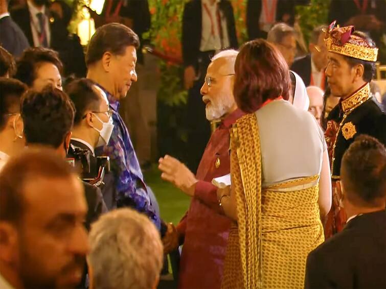 PM Modi meets Chinese President Xi Jinping US Secretary of State Antony Blinken G20 dinner hosted Indonesian President Joko Widodo Bali Indonesia G20 Summit: PM Modi, Xi Jinping Shake Hands At Dinner Hosted by Indonesian President. Watch