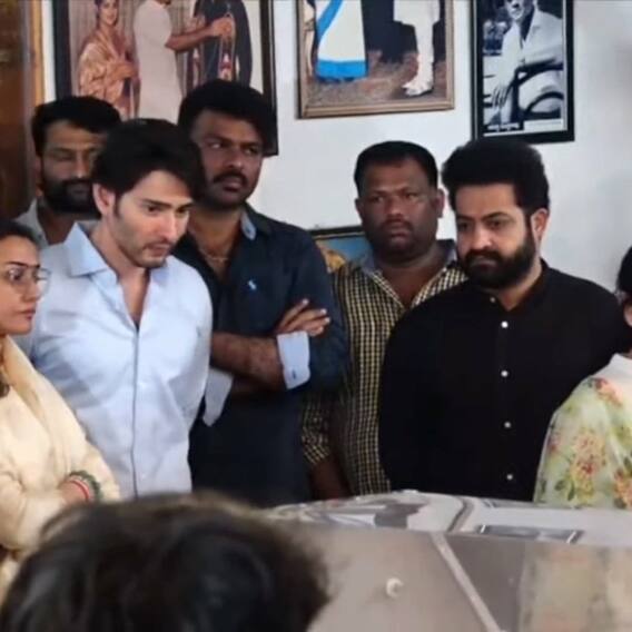 Jr NTR Pays Tribute to Super Star Krishna | మహేశ్ బాబుకు ధైర్యం చెప్పిన జూ. ఎన్టీఆర్ | ABP Desam