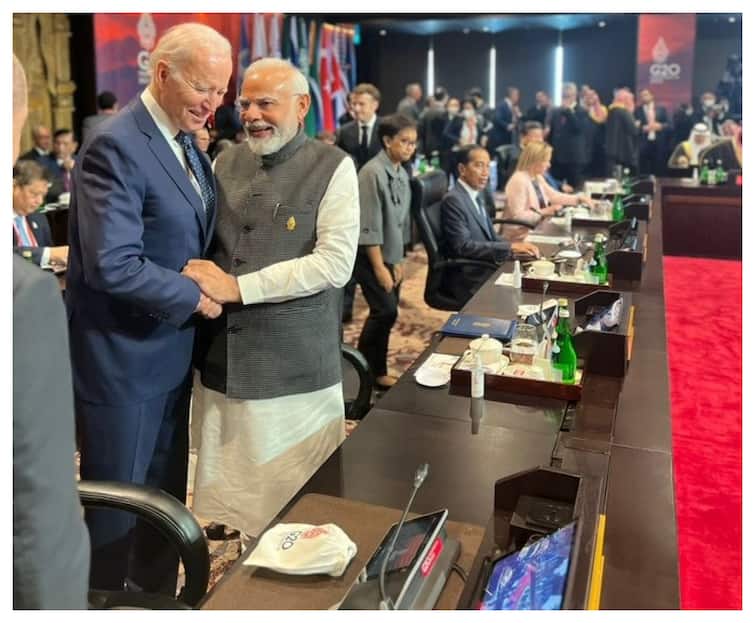 G20 Summit: PM Modi, US President Joe Biden Share Light-Hearted Moments In Bali | WATCH G20 Summit: PM Modi, US President Joe Biden Share Light-Hearted Moments In Bali | WATCH
