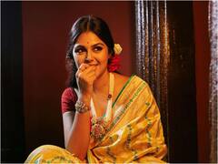 Monal Gajjar: చీరలో బిగ్ బాస్ బ్యూటీ, చందమామను గుర్తుకుతెస్తోంది