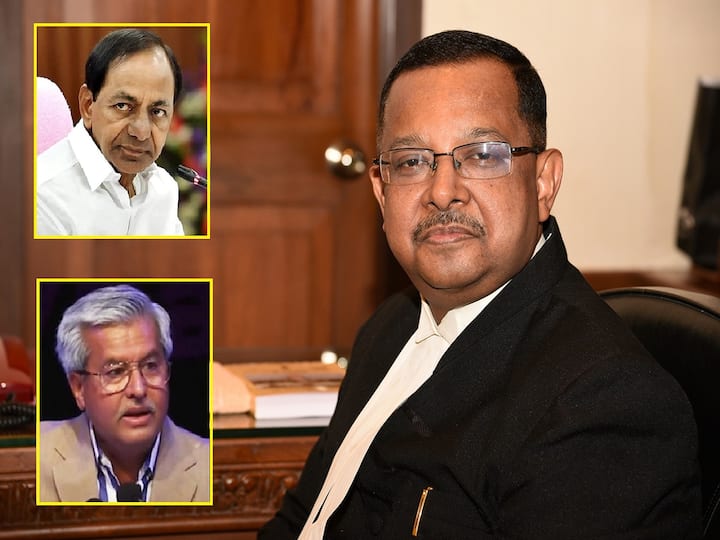 TRS Parcel to CJ Office: Interesting conversation between CJ Ujjal Bhuyan and Dushyant Dave Justice Ujjal Comments: కేసీఆర్ నుంచి సీల్డ్ పార్సిల్, దాన్ని ఏం చెయ్యమంటారన్న సీజే - లాయర్ దిమ్మతిరిగే సలహా!