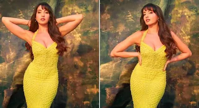 Nora Fatehi Pics: ਬਾਲੀਵੁਡ ਦੀ ਡਾਂਸਿੰਗ ਕੁਈਨ ਨੋਰਾ ਫਤੇਹੀ ਕਿੰਨੀ ਮਹਾਨ ਡਾਂਸਰ ਹੈ, ਇਹ ਤਾਂ ਤੁਸੀਂ ਜਾਣਦੇ ਹੀ ਹੋ। ਇਸ ਵਿਚ ਕੋਈ ਸ਼ੱਕ ਨਹੀਂ ਹੈ ਕਿ ਉਸ ਦੀ ਫੈਸ਼ਨ ਸੈਂਸ ਕਿੰਨੀ ਹੌਟ ਹੈ।