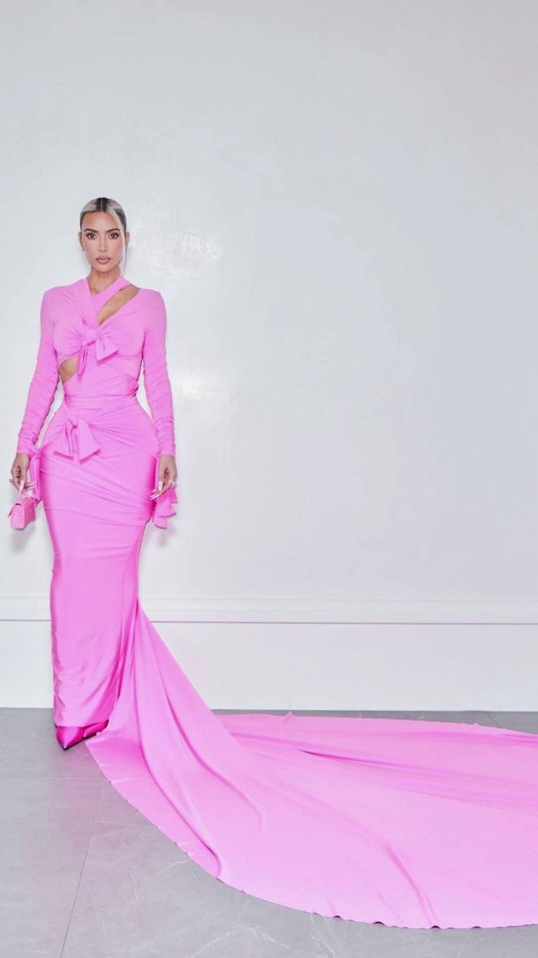 SORAYA Satin Cowl Neck Bridesmaids Maxi Dress with Side Split - Pink DOYIN  – DOYIN LONDON