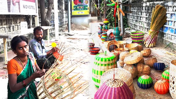 చేతి వృత్తి వలస కుటుంబాలకు జీవనాధారంగా Hyderabad footpath | DNN | ABP Desam