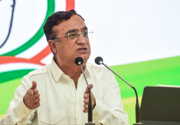 Congress Leader Ajay Maken expressed desire to leave post of in-charge of Rajasthan ANN अजय माकन ने राजस्थान कांग्रेस प्रभारी पद छोड़ने की जताई इच्छा, 25 सितंबर की घटना को वजह बताते हुए लिखी चिट्ठी