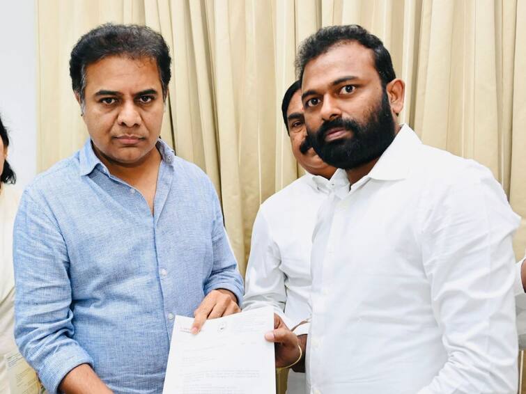 Hyderabad Electric Vehicles Charging Station: TS REDCO chairman letter to Minister KTR DNN Hyderabad: ఎలక్ట్రిక్ వాహనాల చార్జింగ్ స్టేషన్లకు స్థలాలు కేటాయించండి: కేటీఆర్‌కు రెడ్కో చైర్మన్ వినతిపత్రం