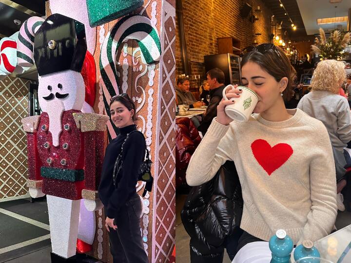 Ananya Panday was in New York for an event which saw the likes of many celebrities and models from the world. Ananya interacted with Emily Ratajkowski, Irina Shayk, and Lucy Hale among others.