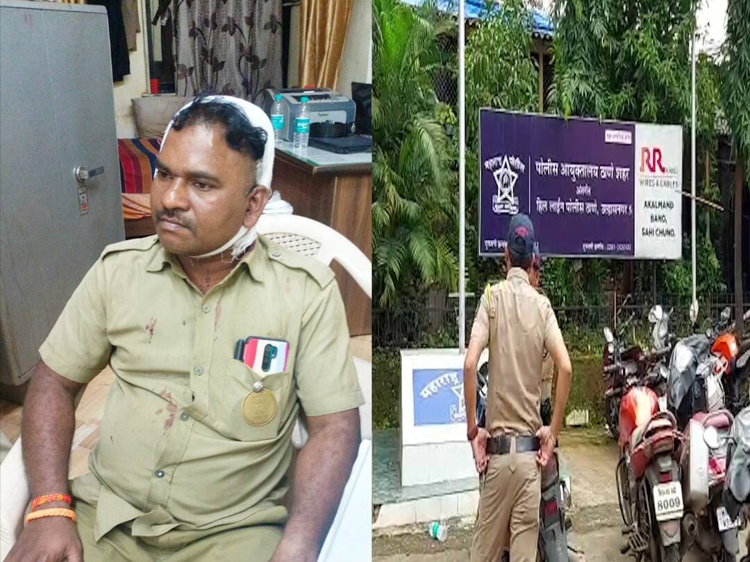 Ulhasnagar: हॉर्न वाजवल्याच्या रागातून उल्हासनगरमध्ये टोळक्याकडून बसची तोडफोड, चालकालाही केली मारहाण Ulhasnagar news NMMT bus vandalized by the gang the driver was also beaten up Maharashtra News Ulhasnagar: हॉर्न वाजवल्याच्या रागातून उल्हासनगरमध्ये टोळक्याकडून बसची तोडफोड, चालकालाही केली मारहाण