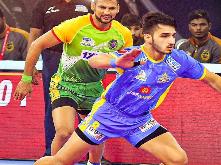 pro kabaddi league 2022 patna pirates and tamil thalaivas tie match narendar kandola star PKL 9: पटना पाइरेट्स और तमिल थलाइवाज के बीच टाई हुआ रोमांचक मुकाबला, नरेंदर ने किया थलाइवाज के लिए कमाल