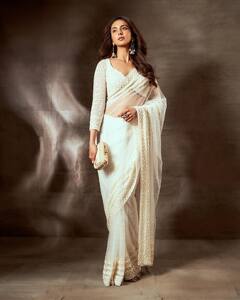 Rakul Preet Singh: વ્હાઇટ સાડીમાં રકુલ પ્રીત સિંહે બતાવી અદાઓ , જુઓ સુંદર તસવીરો