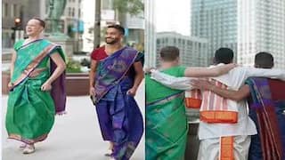 Funny Video: ਲਾੜਾ ਦੇ ਵਿਆਹ 'ਚ ਸਾੜੀ ਪਾ ਕੇ ਪਹੁੰਚੇ ਦੋਸਤ, ਇਹ ਦੇਖ ਲਾੜੇ ਨੇ ਦਿੱਤਾ ਕਮਾਲ ਦਾ ਰਿਐਕਸ਼ਨ, ਵੀਡੀਓ ਵਾਇਰਲ