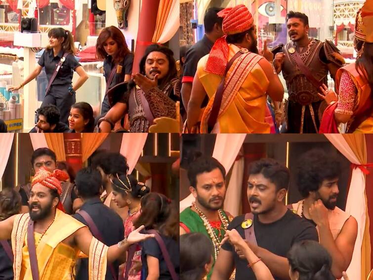 Bigg Boss 6 Tamil day 38 promo released vikraman fights with azeem Bigg Boss 6 Tamil : தட்டை தூக்கி எறிந்த ரச்சிதா.. எச்சில் உணவை விக்ரமனுக்கு கொடுத்த அசிம்.. களேபரமான பிக்பாஸ் வீடு!