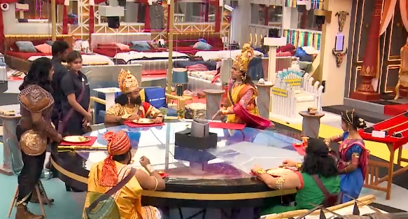 Bigg Boss 6 Tamil : தட்டை தூக்கி எறிந்த ரச்சிதா.. எச்சில் உணவை விக்ரமனுக்கு கொடுத்த அசிம்.. களேபரமான பிக்பாஸ் வீடு!