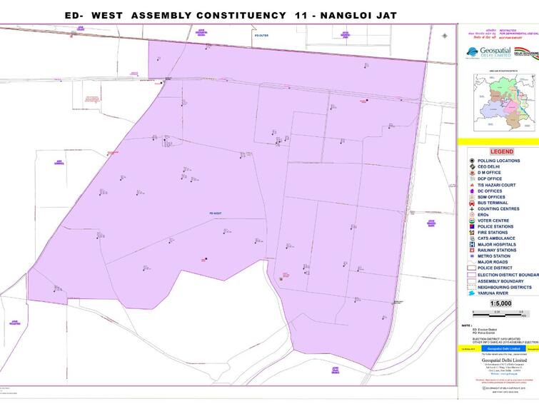 Delhi MCD Election 2022: Nangloi Jat Constituency Four Wards Polling Schedule Total Electoral Issue Details