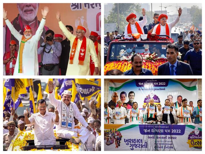 As the Gujarat election is all set to take place in December, leaders from across the parties including the current-ruling party BJP, AAP and Congress are trying hard to woo the voters.