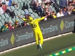 सीमारेषेवर अॅश्टन अगरची जबरदस्त फिल्डिंग, चक्क एका हातानं वाचवला षटकार, पाहा व्हिडीओ