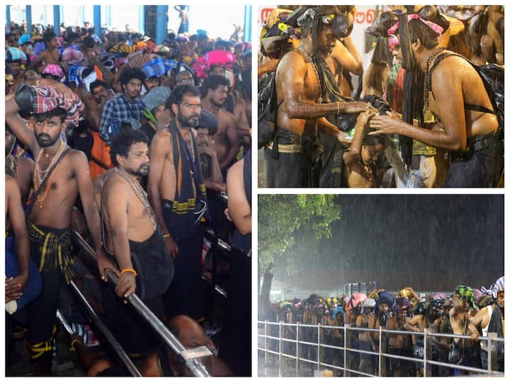 Kerala’s Sabarimala Temple opens for the annual pilgrimage season, and devotees throng to offer prayers.