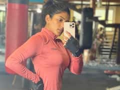 ఫిట్నెస్ సెంటర్ లో ఈషా రెబ్బ ఫోజులు చూశారా ?