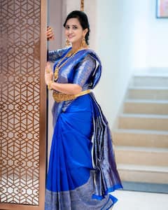 Anchor Lasya: మహాలక్ష్మిలా ముచ్చటగా కనిపిస్తున్న లాస్య మంజునాథ్