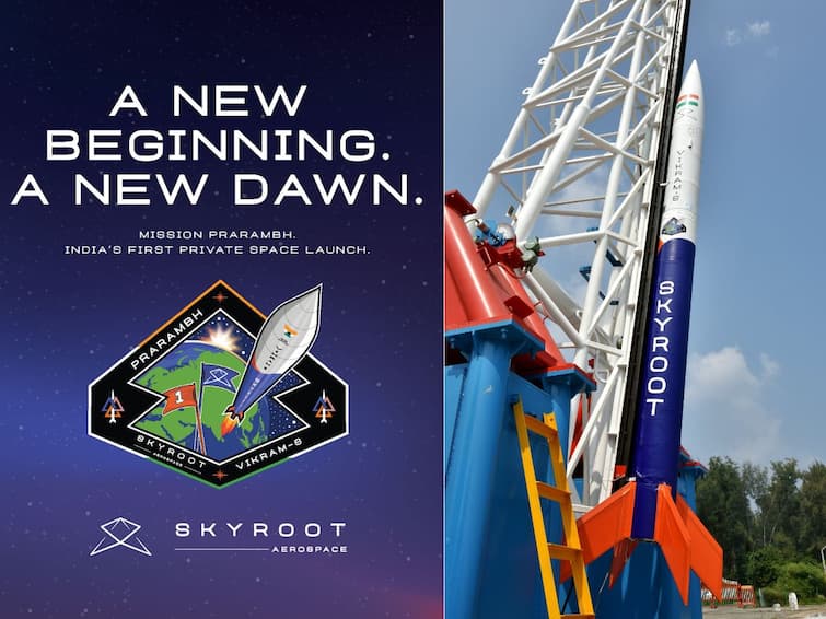 Skyroot Aerospace To Launch India First Privately Developed Rocket Vikram S On November 18 IST All You Need To Know Prarambh Maiden Mission First In Indian Private Space Sector Skyroot Aerospace To Launch India's First Privately Developed Rocket On Nov 18: All You Need To Know