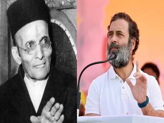 Rahul Gandhi : ஆங்கிலேயர்களை கண்டு அஞ்சிய சாவர்க்கர்.. நிலைப்பாட்டில் உறுதியாக இருக்கும் ராகுல் காந்தியின் அதிரடி பதில்..