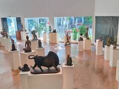 ललित कला एकेडमी में सात दिवसीय प्रदर्शनी का आयोजन, दिखा देशभक्ति का अद्भुत रंग