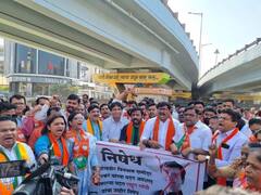 PHOTO: राहुल गाधींच्या विरोधात औरंगाबादेत भाजपकडून आंदोलन