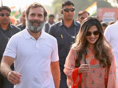 Bharat Jodo Yatra : ராகுல் காந்தியின் பாரத் ஜோடோ யாத்திரையில் பங்கேற்ற ரியா சென்..