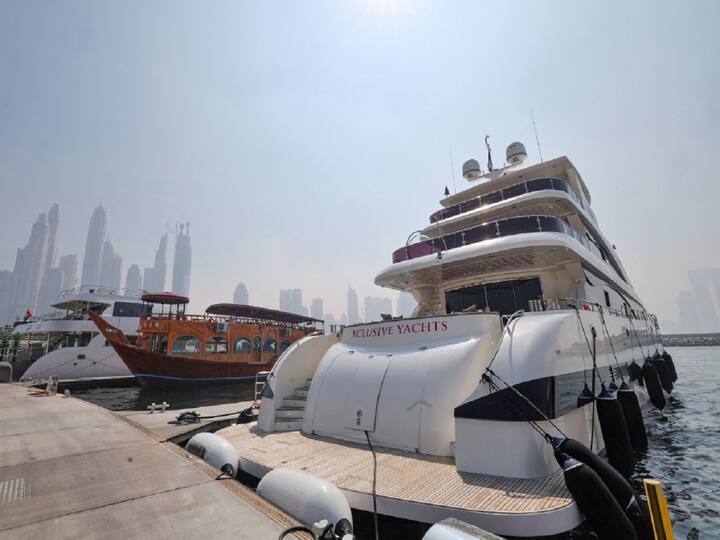 On the shore, Dubai is gearing up with fan zones on the beaches and in the financial centre, while hotels are offering special packages. ( Image Source: AFP )