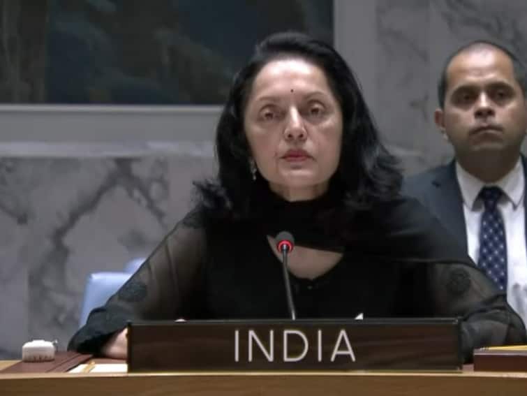 UNSC India Ambassador Ruchira Kamboj to UN Terrorism is global challenge only zero tolerance can be defeated UNSC: 'आतंकवाद वैश्विक चुनौती, केवल 'जीरो टॉलरेंस' से किया जा सकता पराजित'- संयुक्त राष्ट्र में भारत की राजदूत